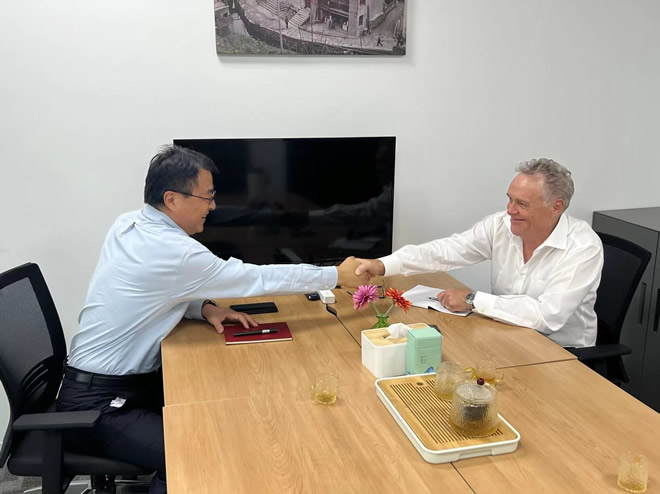 輕工供銷與新西蘭合作方交流洽談，共尋合作新機遇
